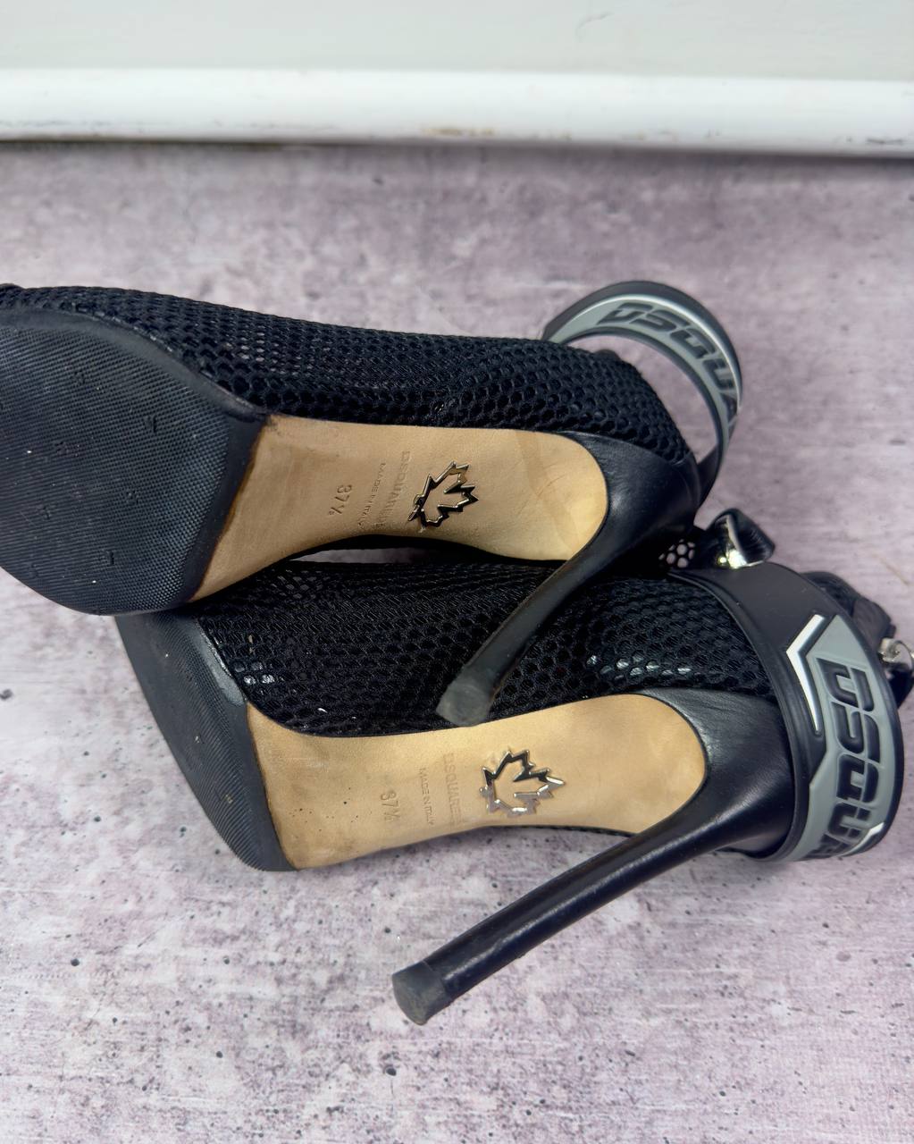 Dsquared2 S/S19 Techno Heels 37.5