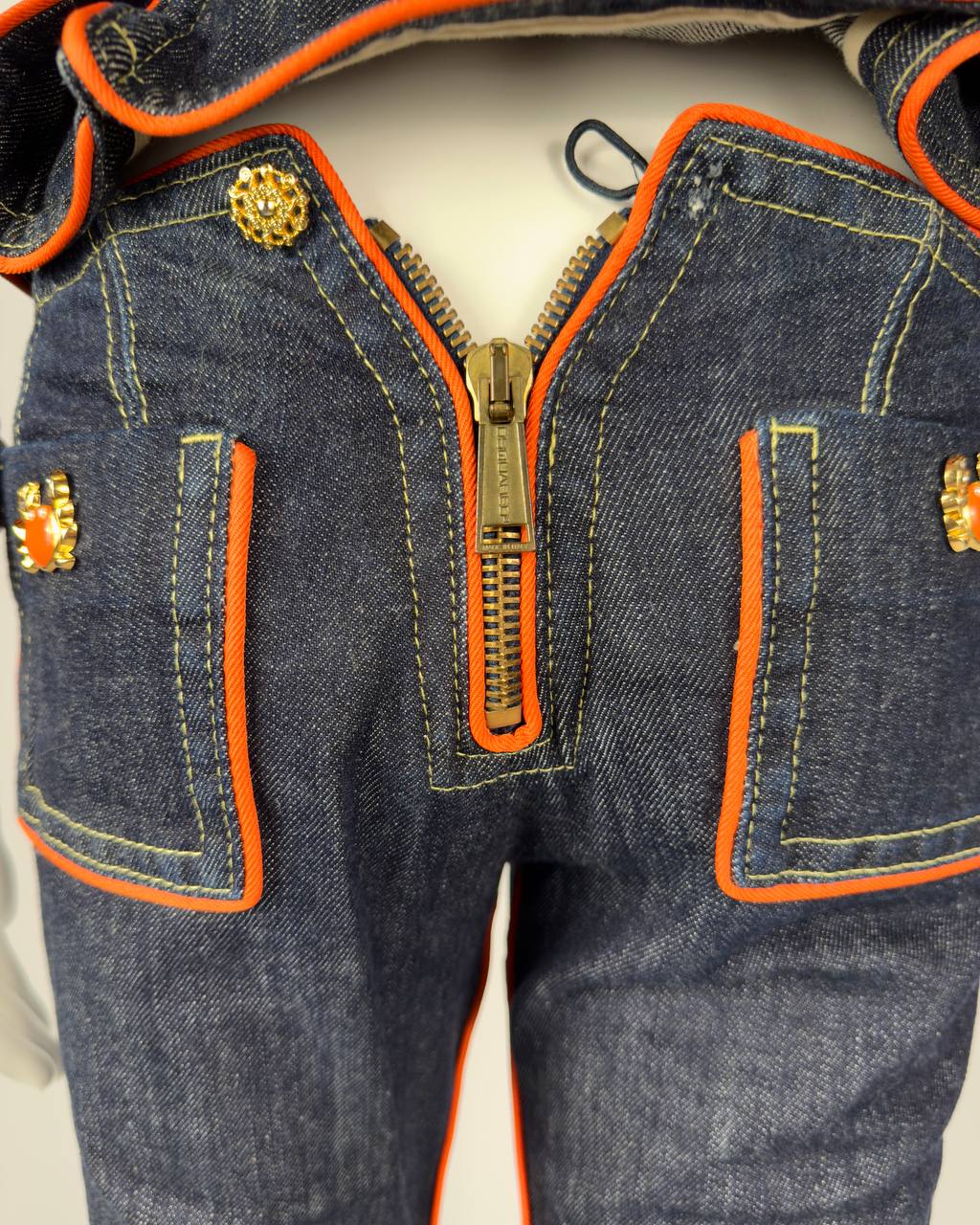 Dsquared2 2005 Denim Crab Set Jacket + Pants