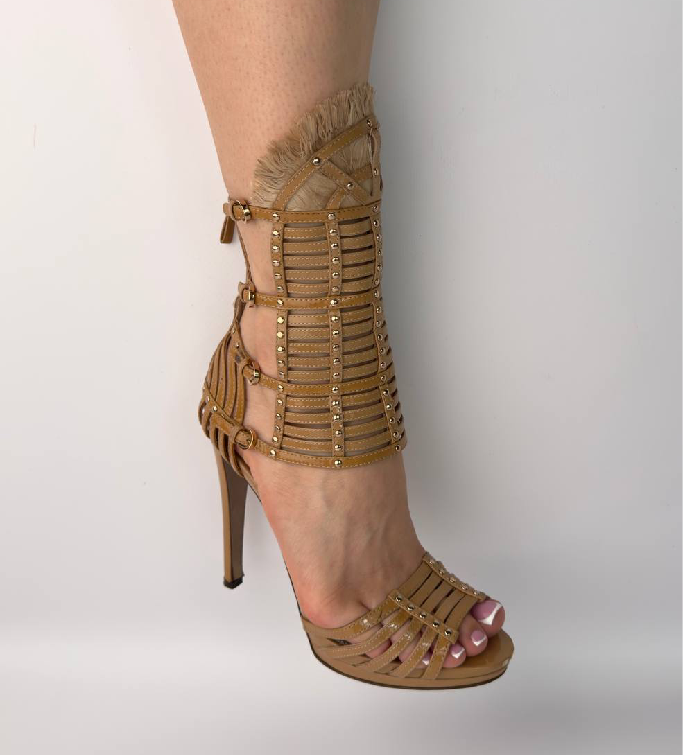 Sergio Rossi 2010 Gladiator Heels — 38.5