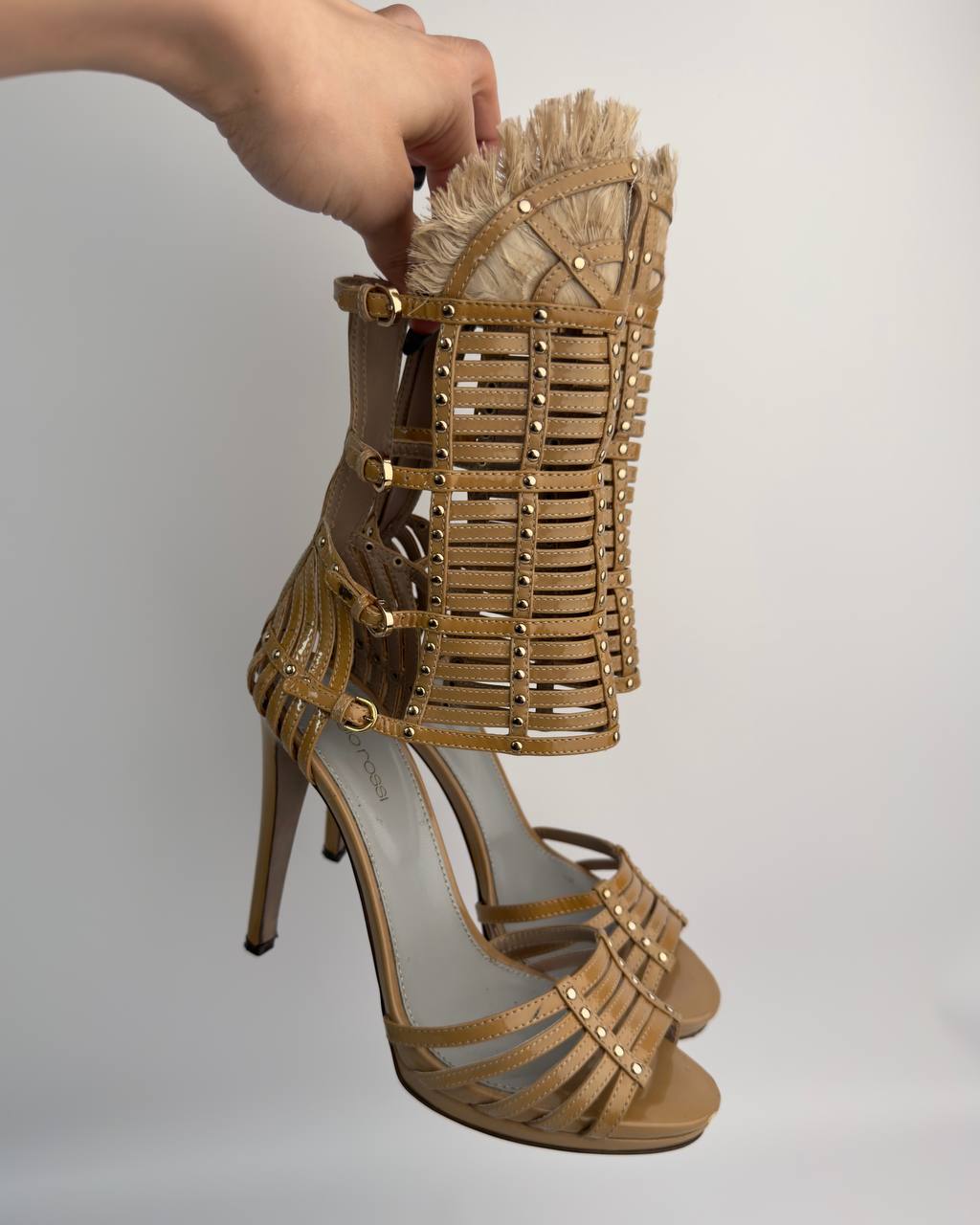 Sergio Rossi 2010 Gladiator Heels — 38.5
