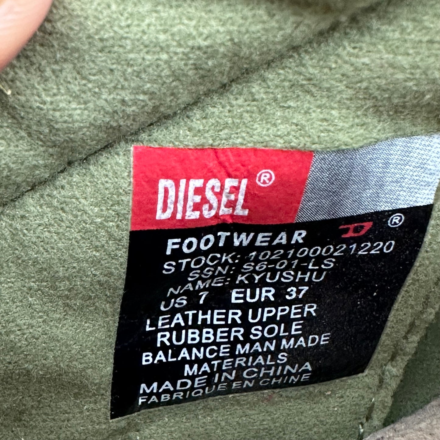Diesel Deadstock Vintage Ballet Flats 36/37 - 38/39