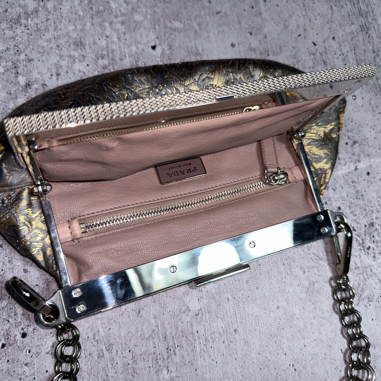 Prada Vintage Floral Purse Bag