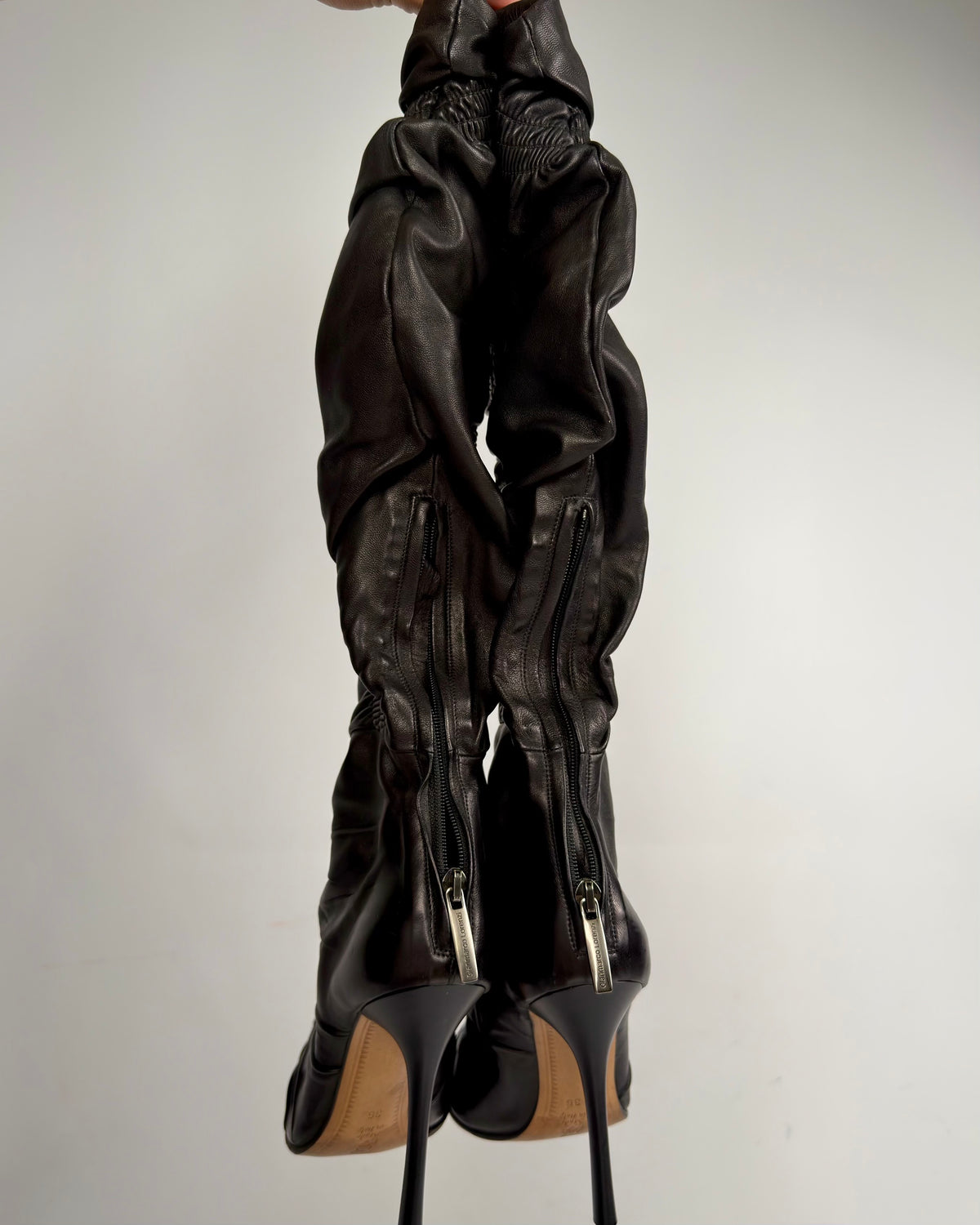 Gianmarco Lorenzi Vintage Leather Boots — 36