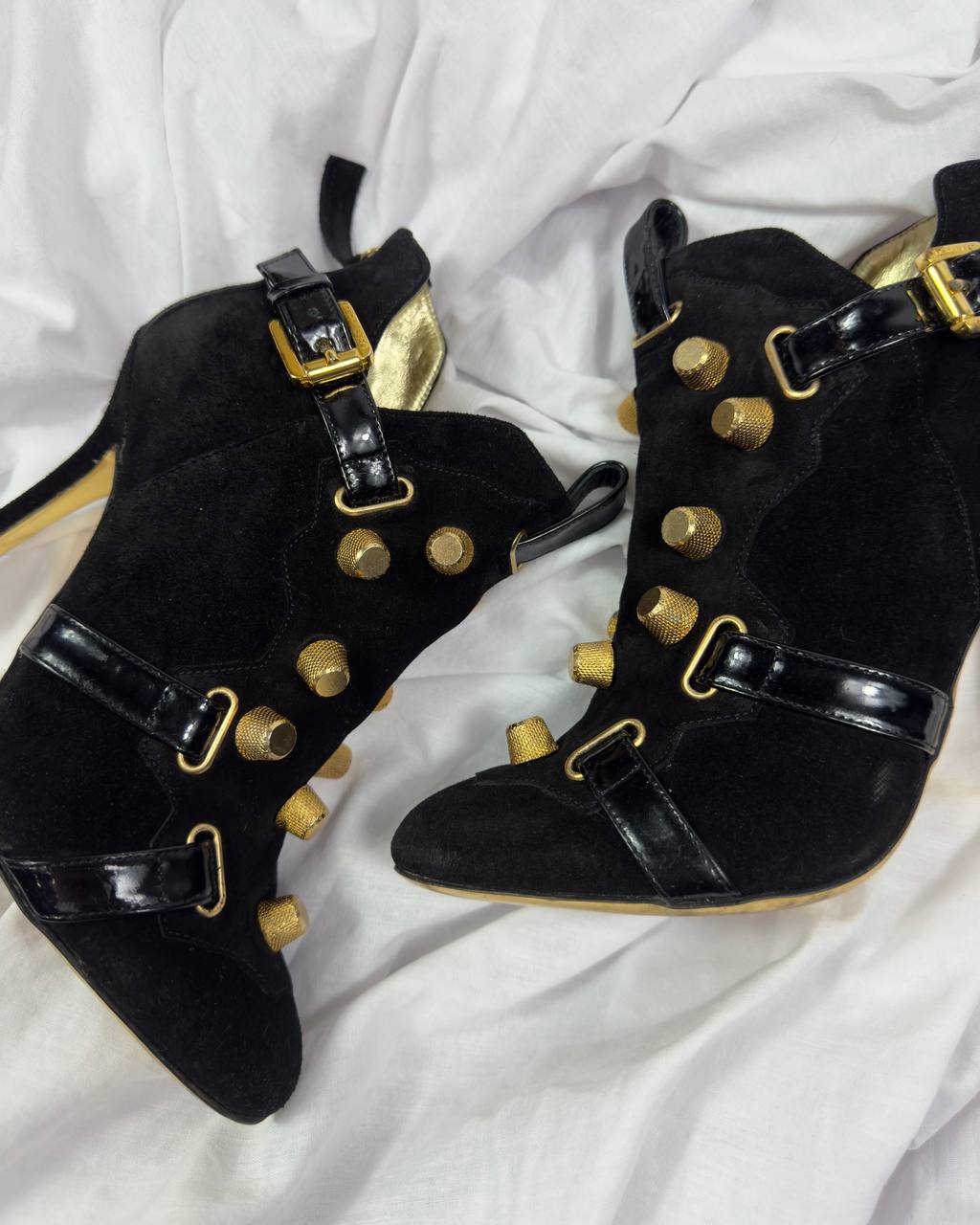 Dsquared2 Suede Studded Boots 36/36.5