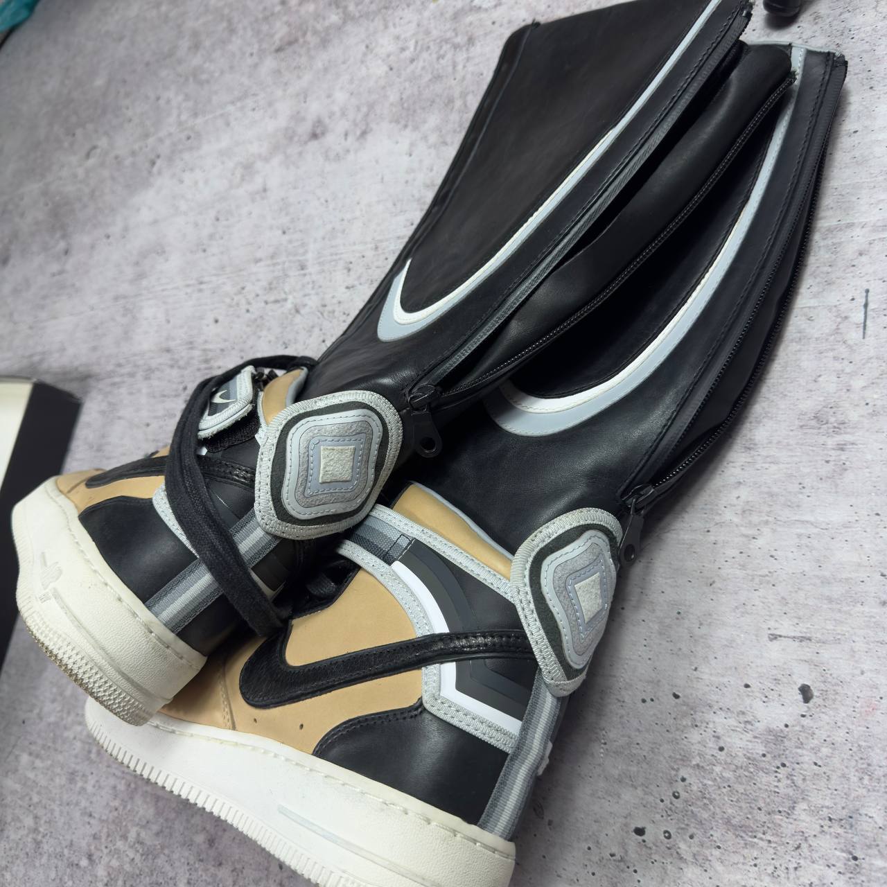 Nike x Ricardo Tisci Knee High Sneaker Lace Up Boots 36.5