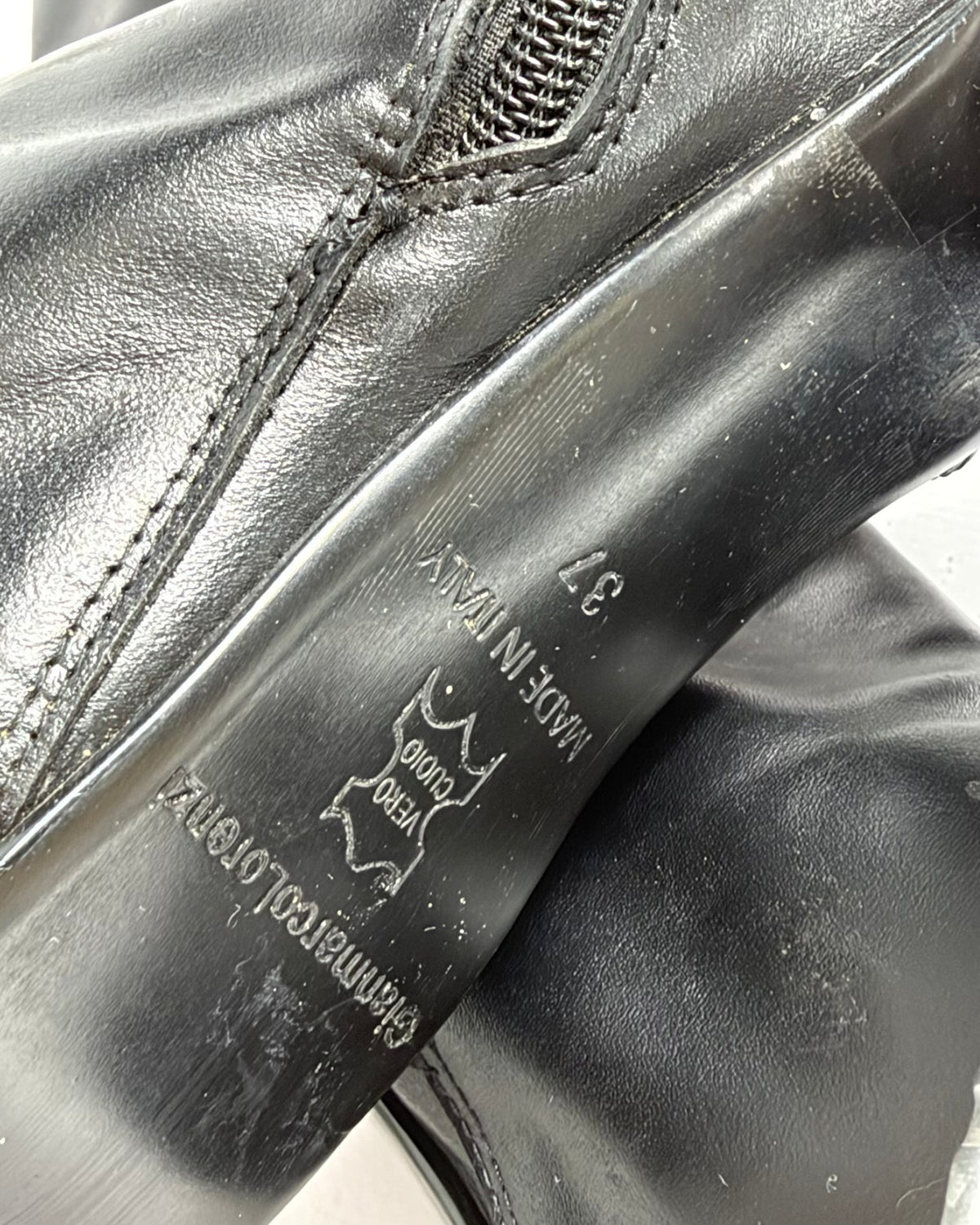 GML Over The Knee Spine Heel Boots — 37
