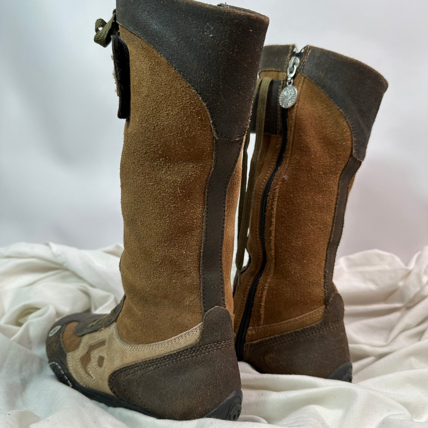 Vintage Leather Boxing Boots 36