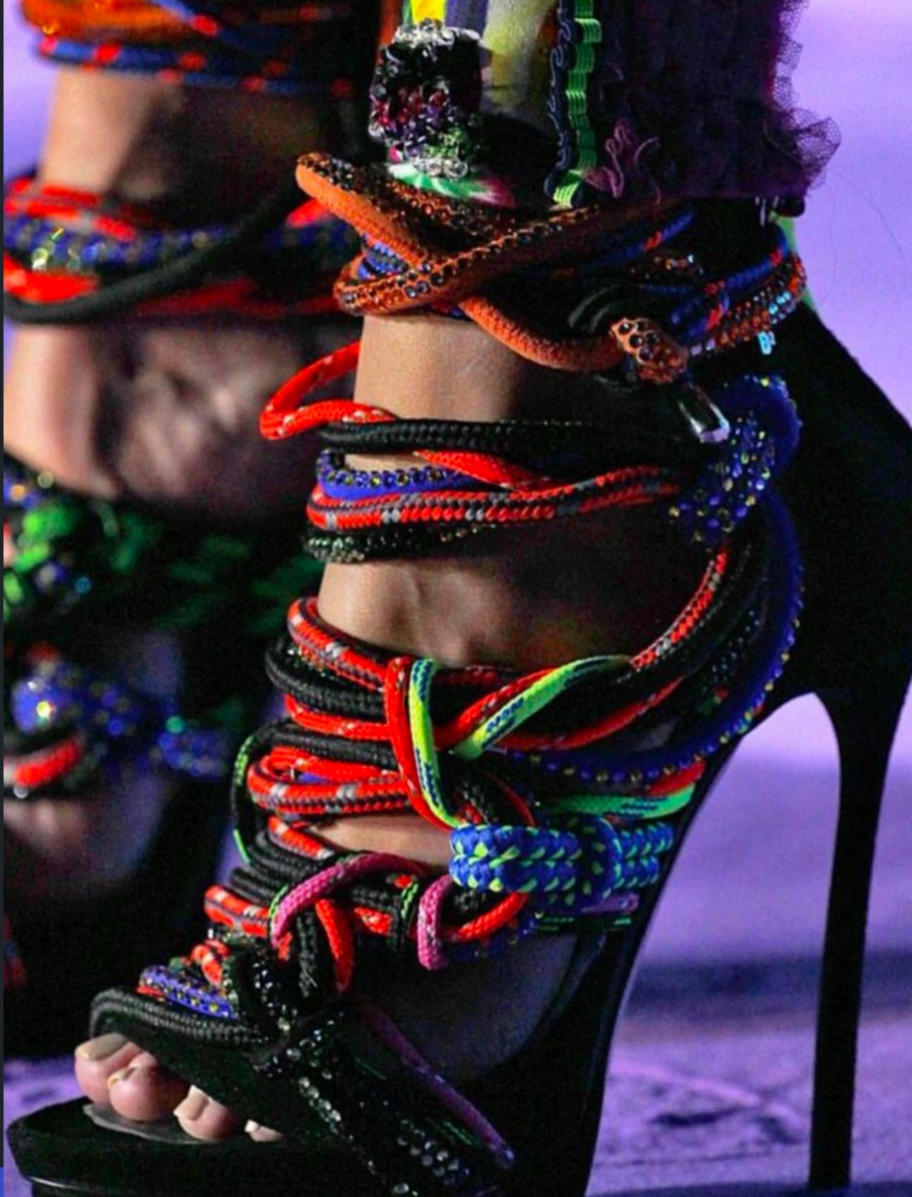 Dsquared S/S2016 Ariel Rope Heels 38
