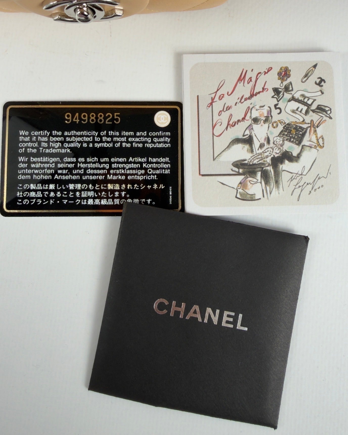 Chanel Cambon 2005 Multipocket Reporter Vintage Bag