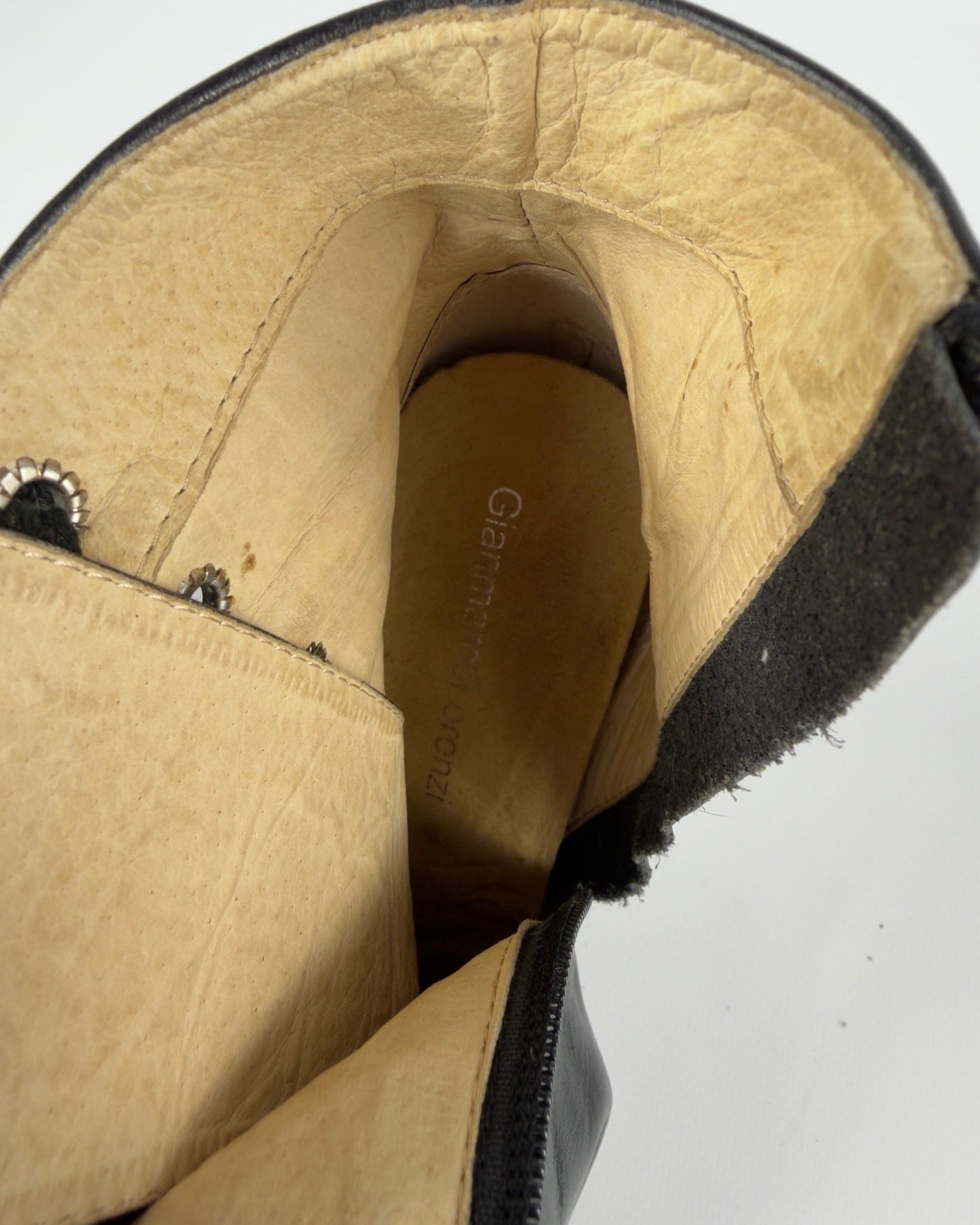 Gianmarco Lorenzi Spine Heel Boots — 40