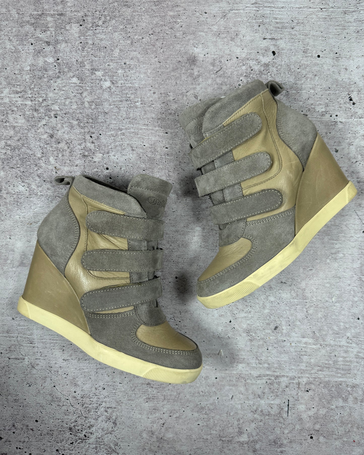 Buffalo Vintage Wedge Sneakers 39/39.5
