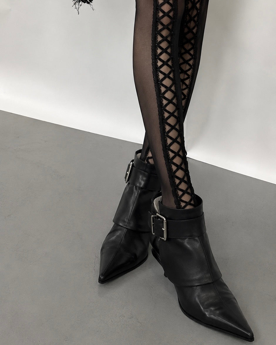Dolce & Gabbana 2003 Buckle Boots — 37