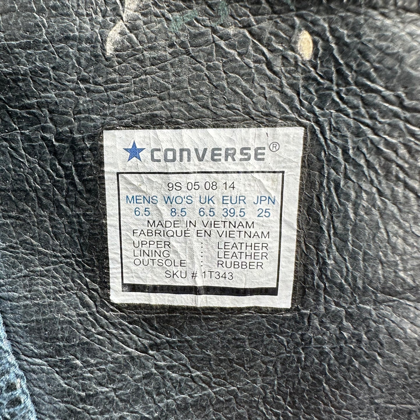 Converse Vintage Buckle Plaid Boots 38/39