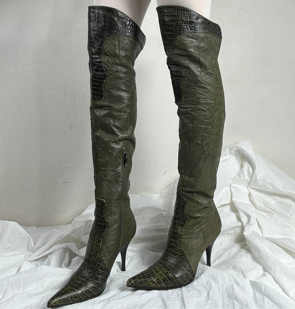 Vintage Leather Boots 37/37.5