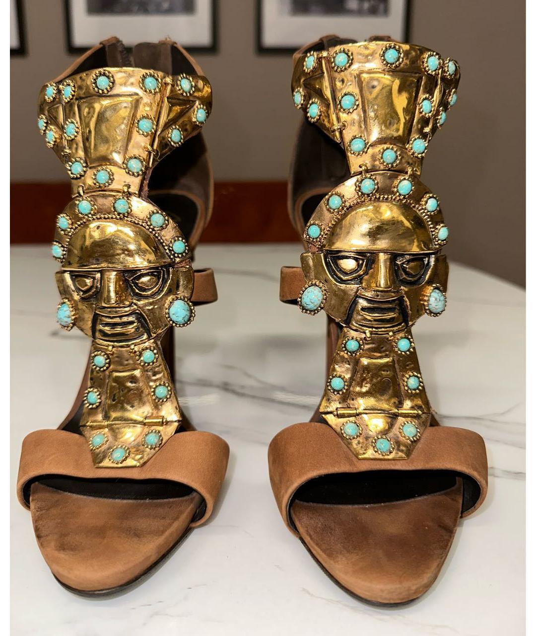 Giuseppe Zanotti Vintage Tribal Heels — 36