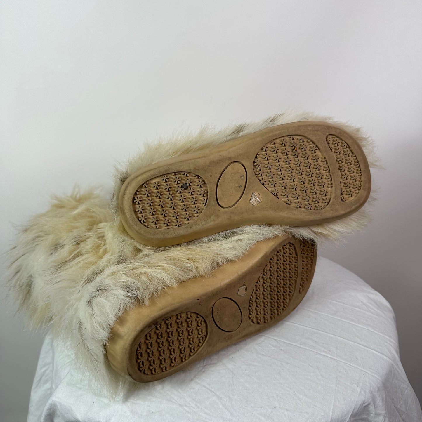 Vintage Fur boots 38/39