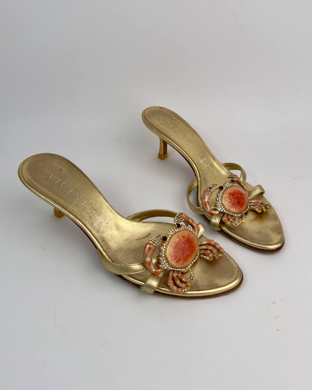 Vicini by Zanotti Vintage 00s Crab Heels — 37.5/38