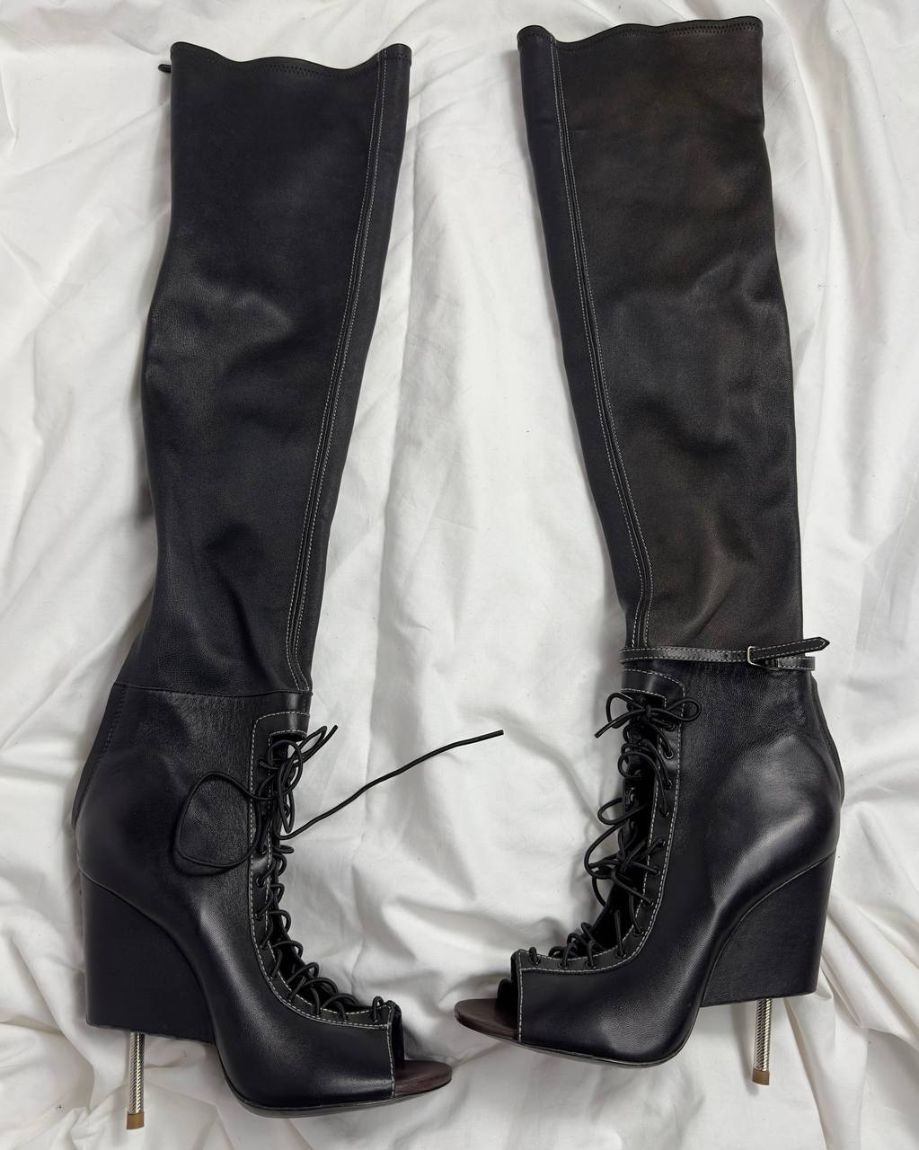 Givenchy S/S 2015 Runway Over The Knee Nunka Boots 37/38