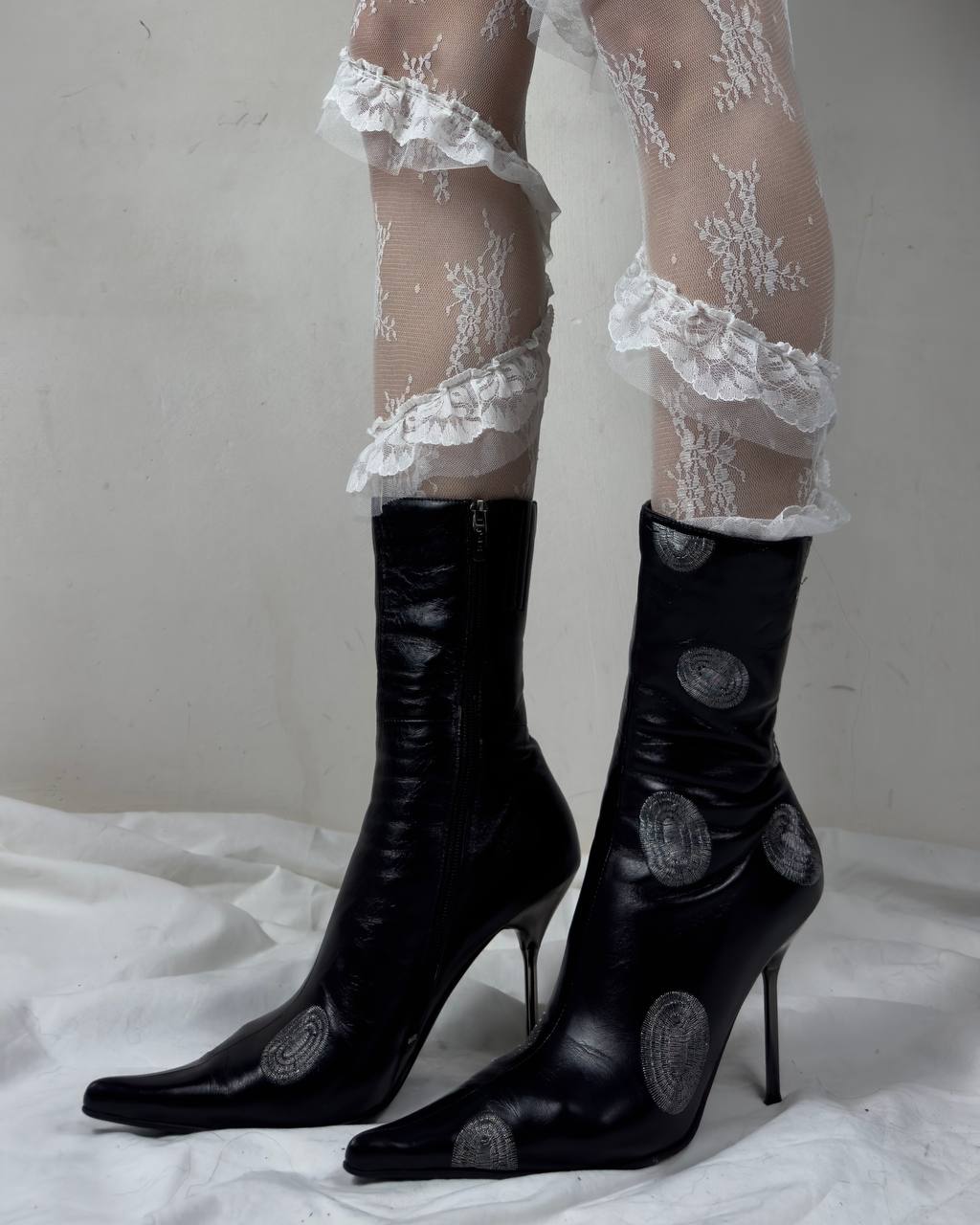 Vintage Italian Leather Boots 38/39