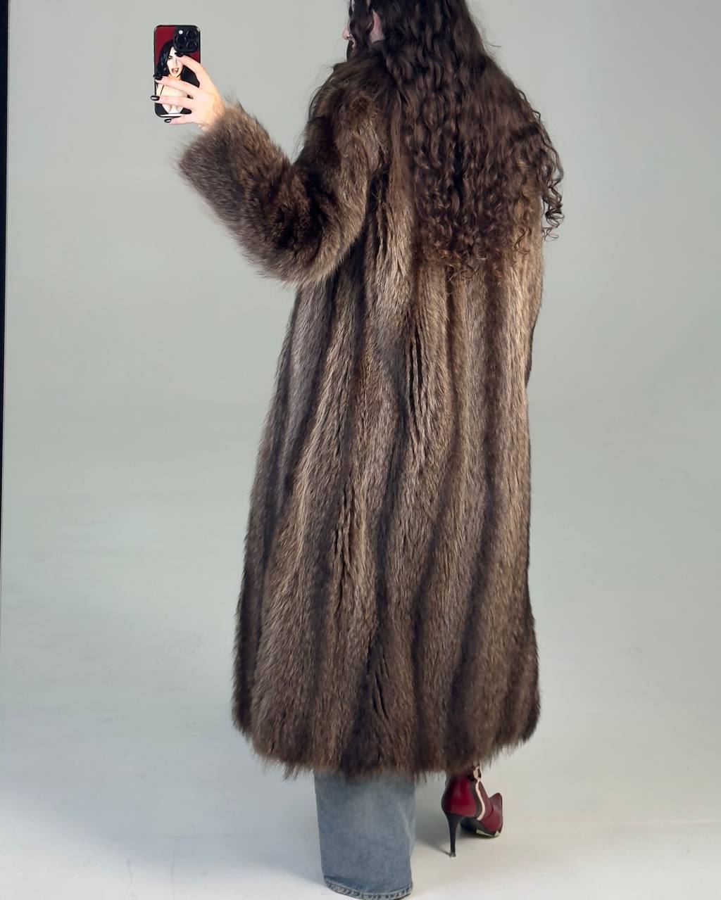 Vintage Long Fur Coat