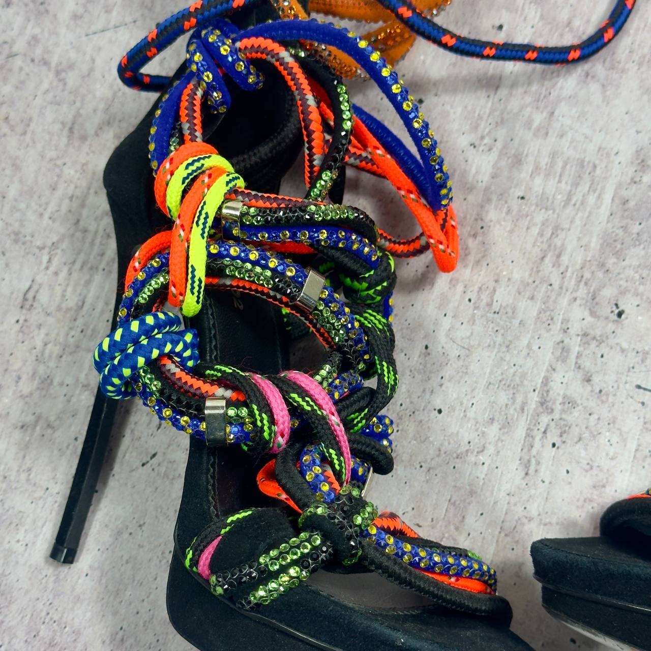 Dsquared S/S2016 Ariel Rope Heels 38