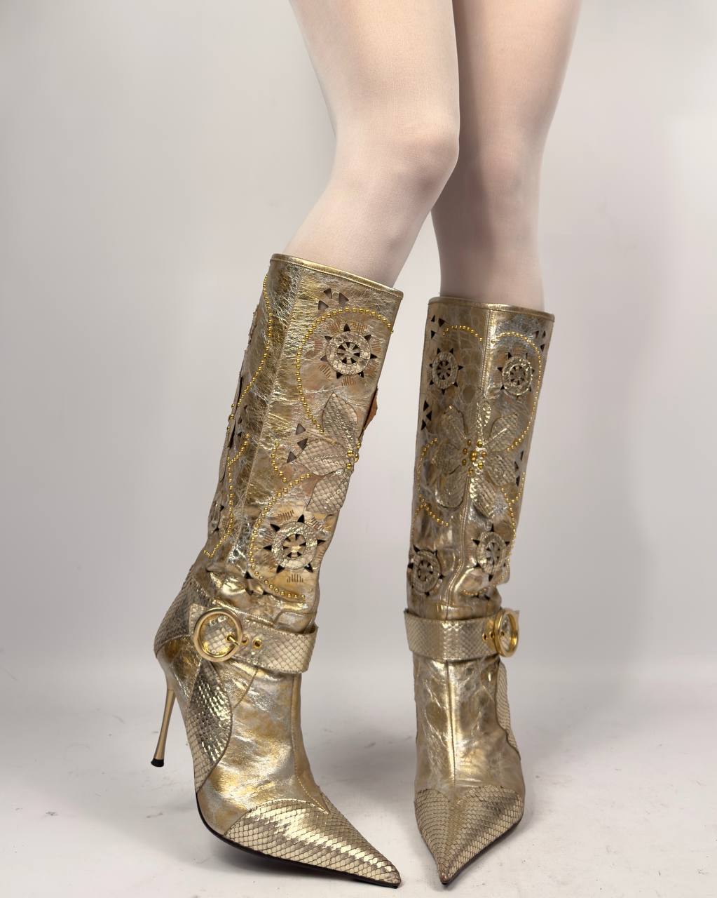 El Dante’s Vintage Leather Boots — 38/38