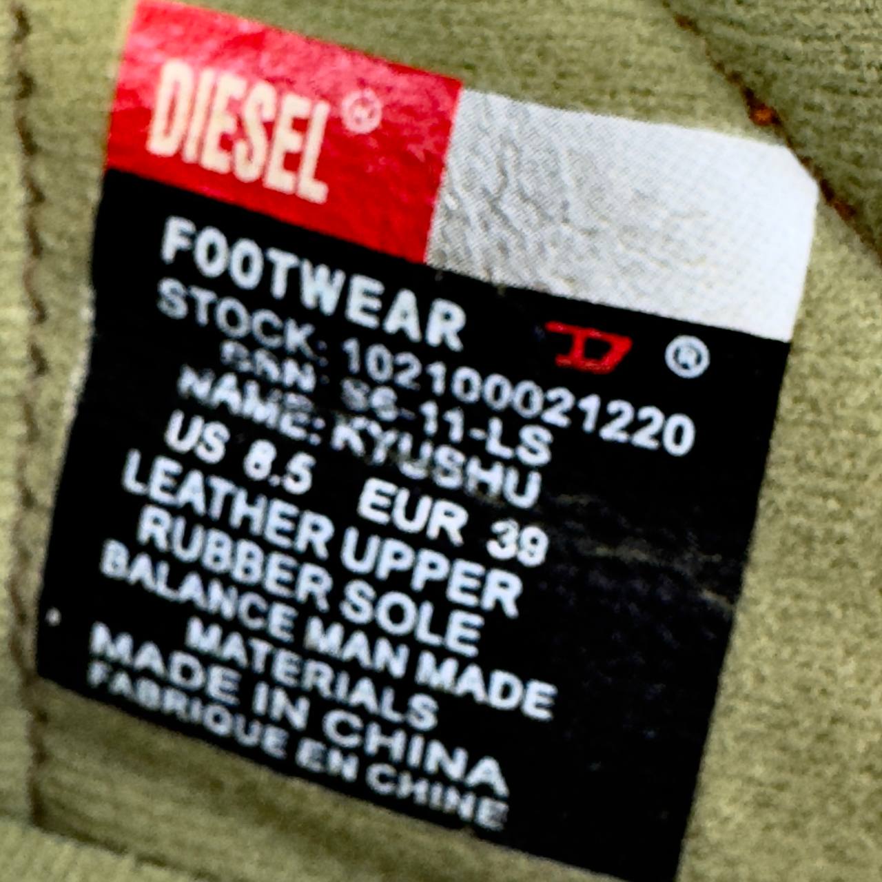 Diesel Vintage Ballet Flats — 39/40