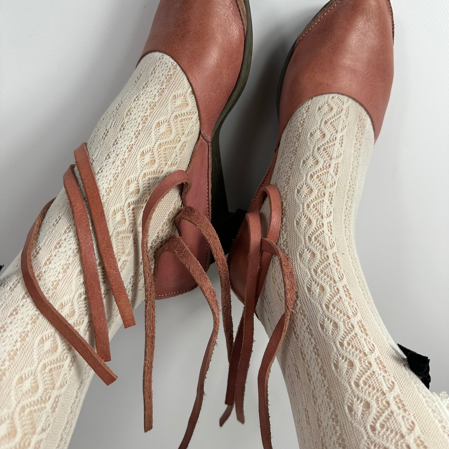 Trippen Vintage Leather Ballet Flats 37/38