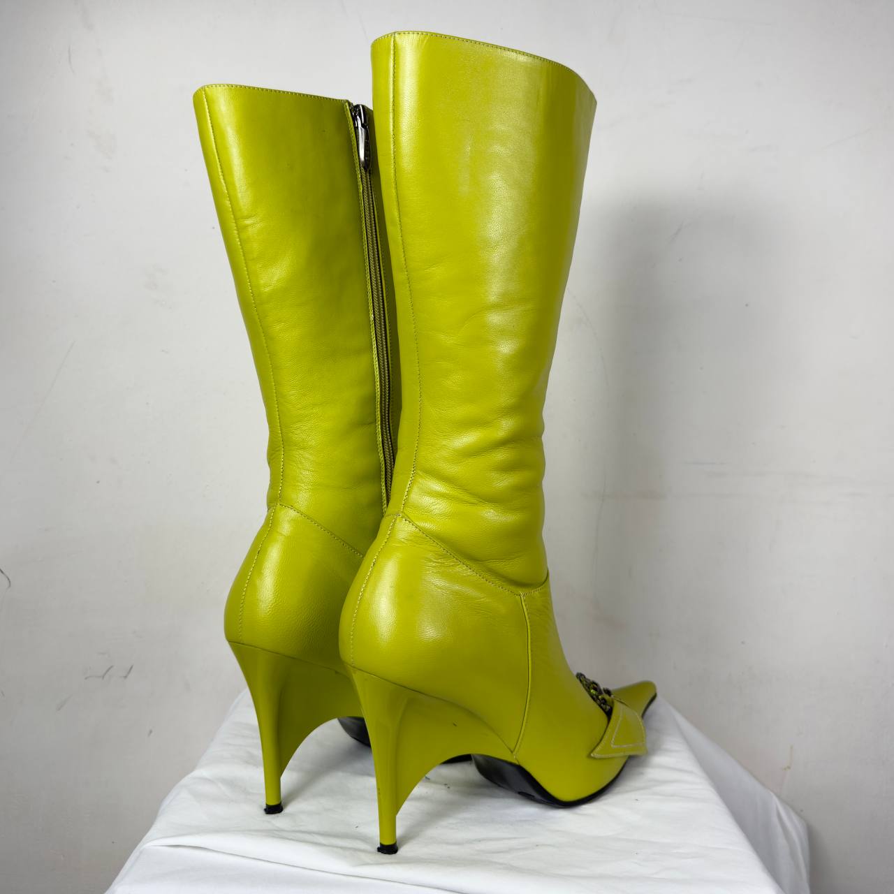 Vintage Italian Leather Boots (brat!) 39/40