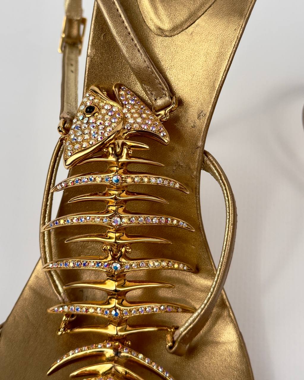 Giuseppe Zanotti Fishbone Heels — 40/41