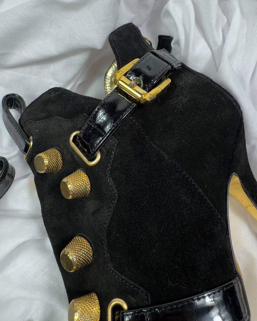 Dsquared2 Suede Studded Boots 36/36.5