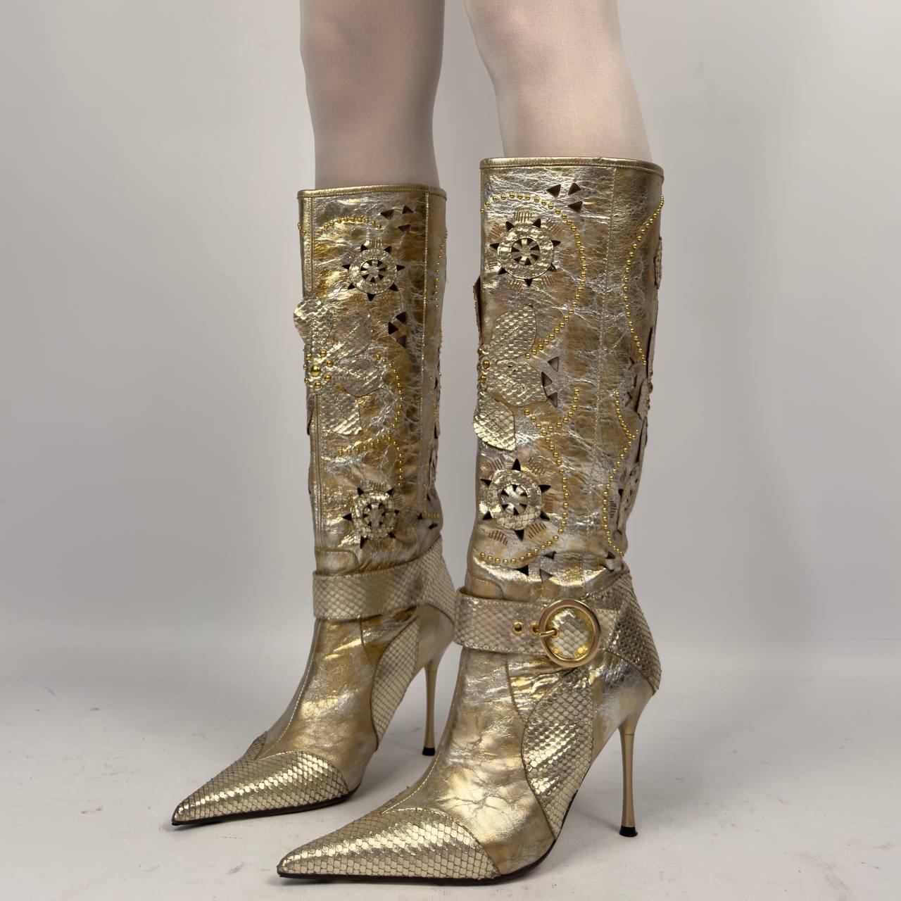 El Dante’s Vintage Leather Boots — 38/38