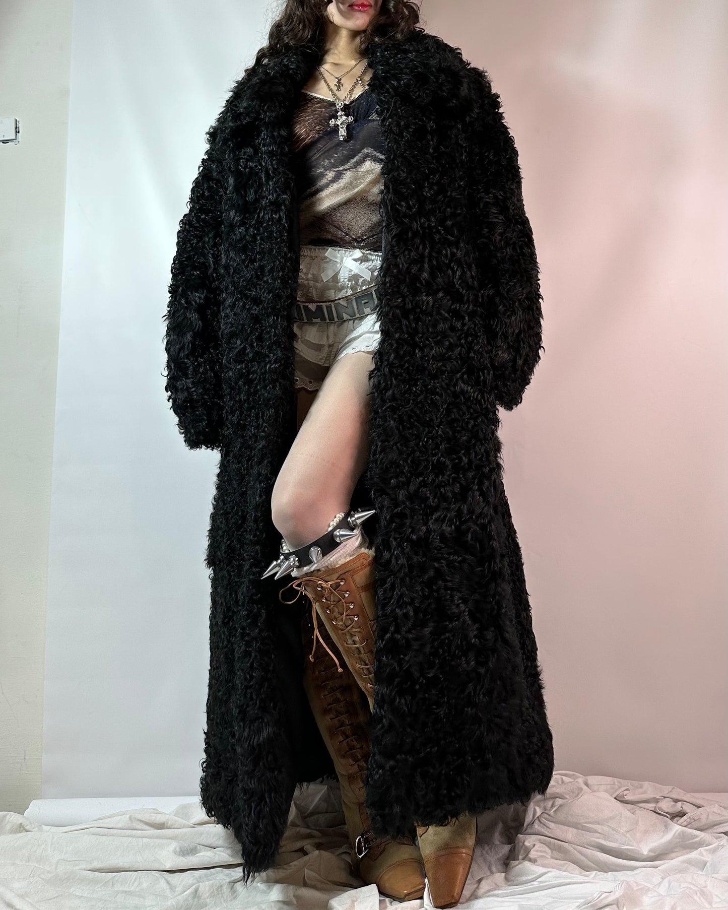 Vintage Long Fur Coat