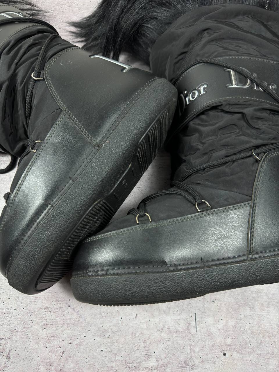 Dior Galliano Rare Fur Moon Boots 38-40