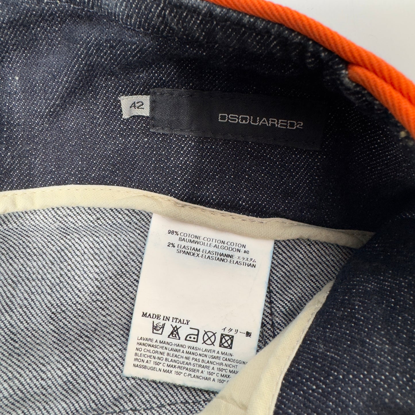 Dsquared2 2005 Denim Crab Set Jacket + Pants