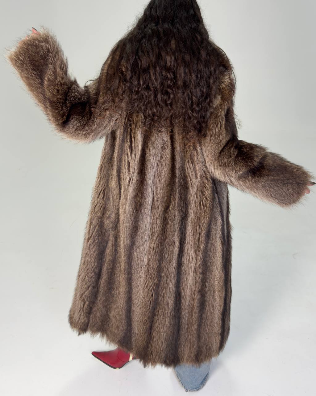 Vintage Long Fur Coat
