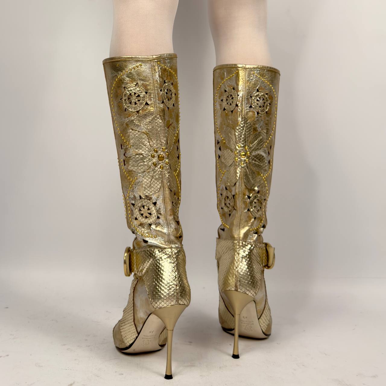 El Dante’s Vintage Leather Boots — 38/38