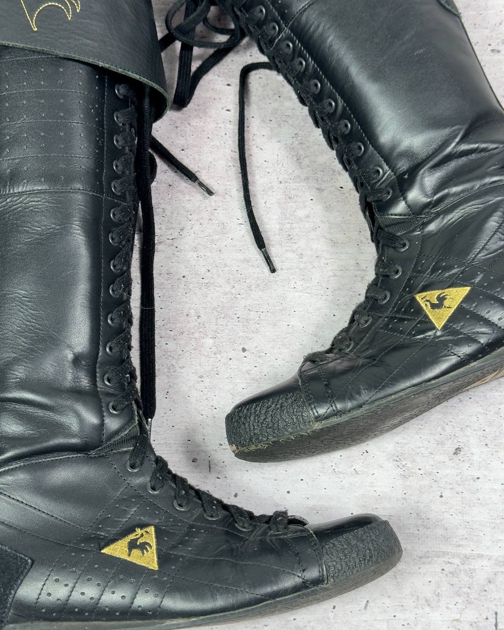 LCQ Vintage Leather Boxing Boots 39