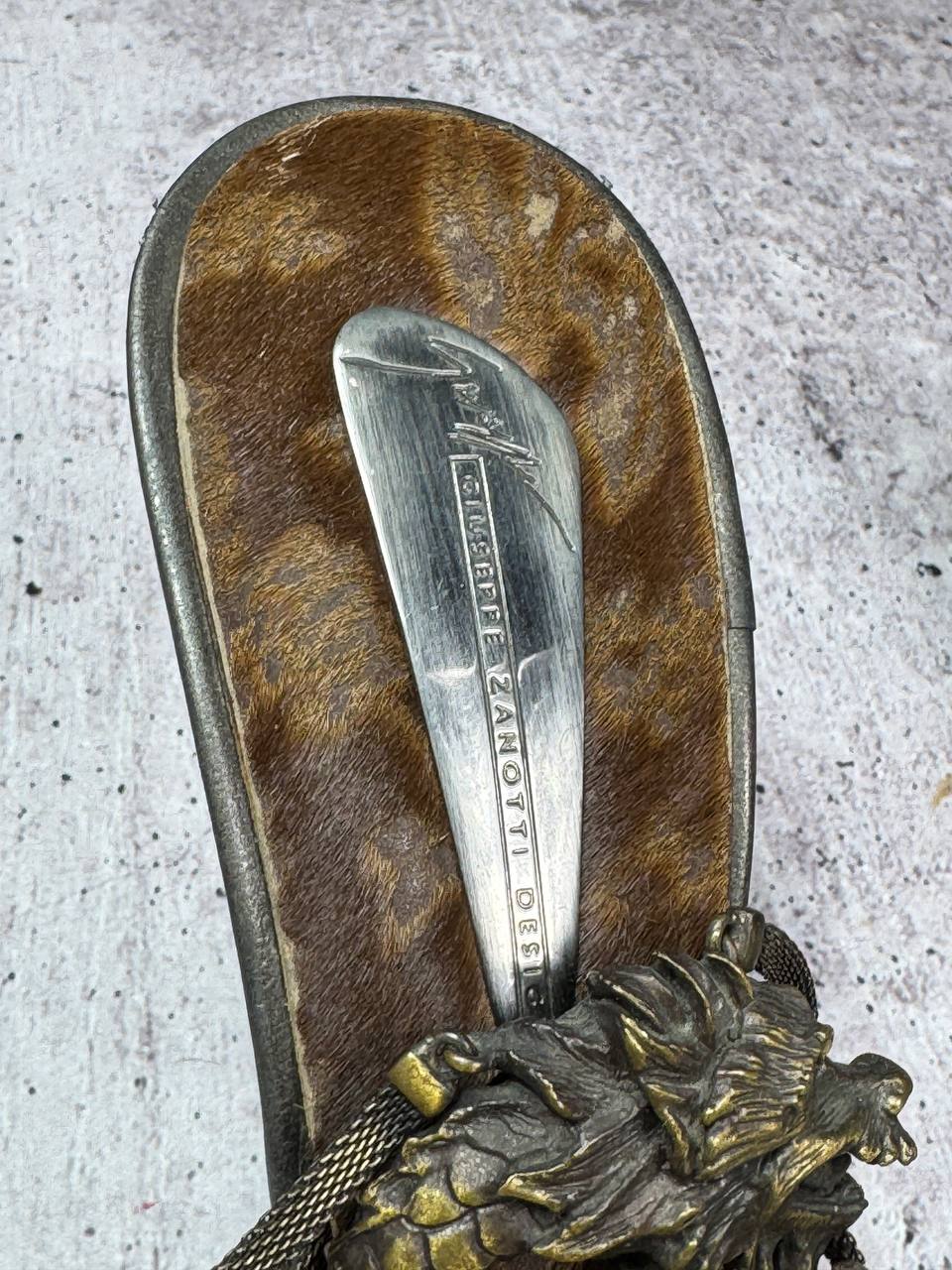 Giuseppe Zanotti Vintage Dragon Heels Rare 39