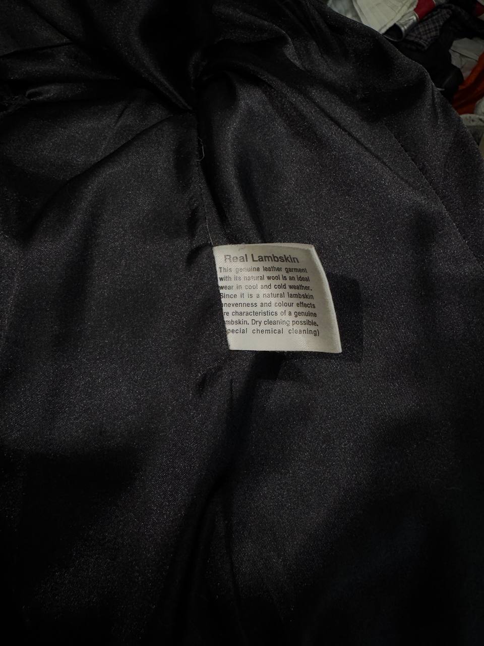 Vintage Fur Leather Buckle Jacket XS/S