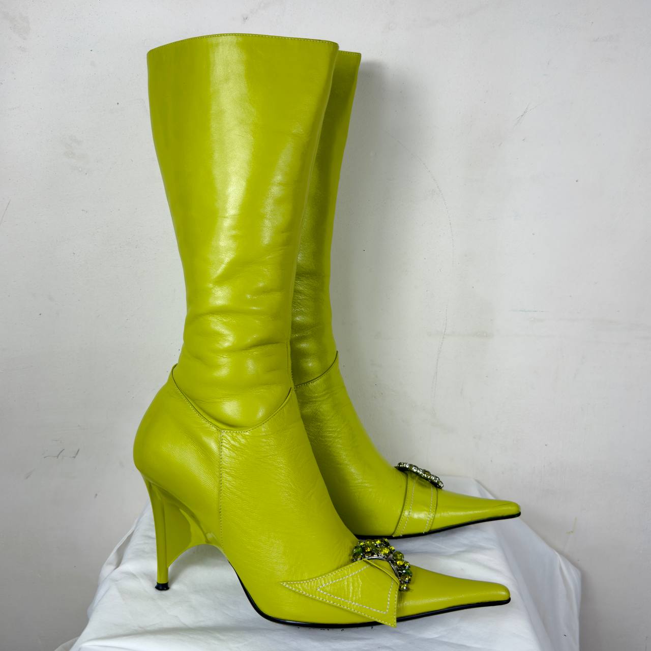 Vintage Italian Leather Boots (brat!) 39/40