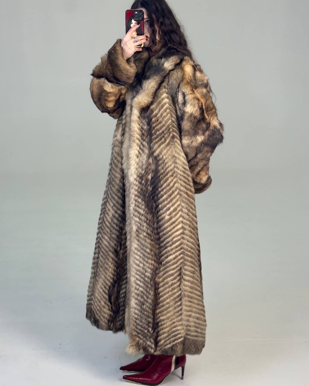 Vintage Long Fur Coat