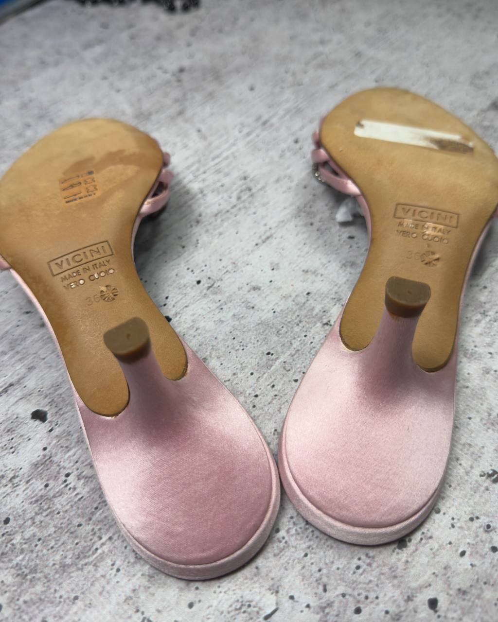 Giuseppe Zanotti S/S 2001 Gem Butterfly Pastel Kitten Heels — 36.5