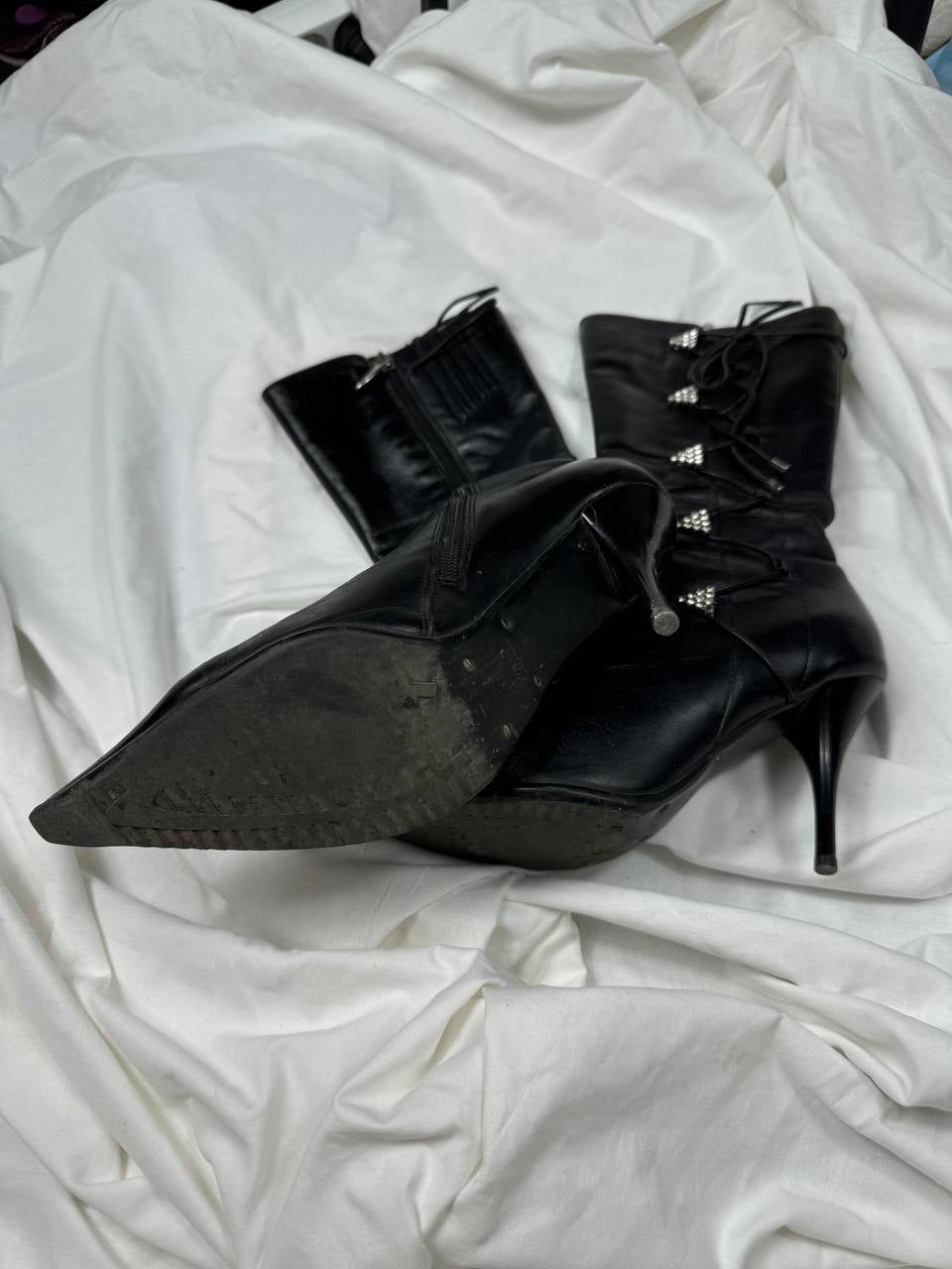 Vintage Leather Boots 38/38.5
