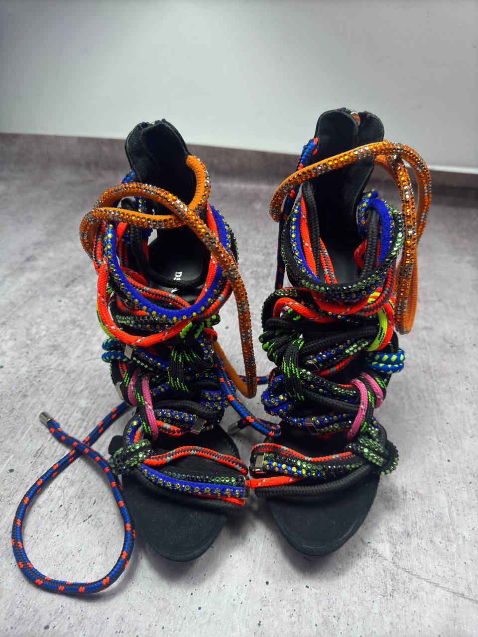 Dsquared S/S2016 Ariel Rope Heels 38