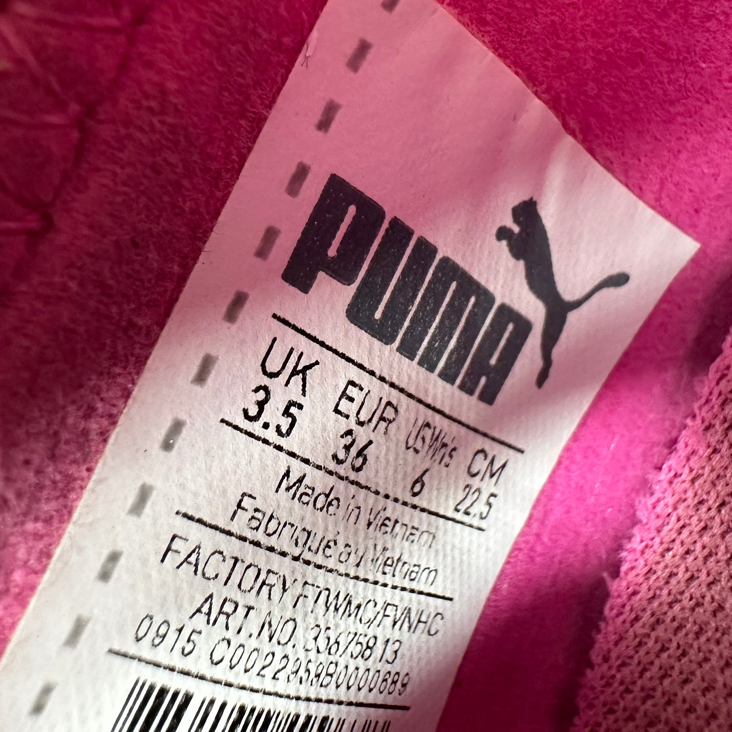 Puma Vintage Ballet Flats 36.5