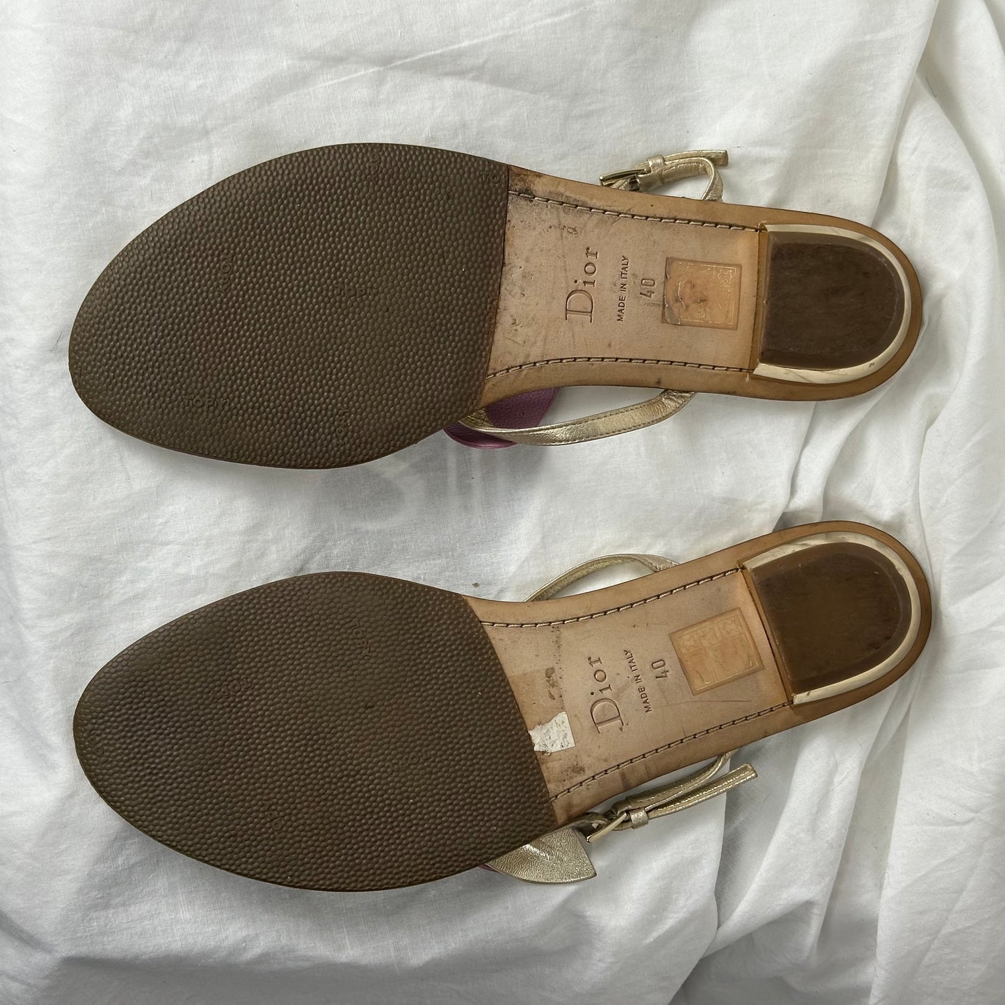 Dior Flower Flats 39/40