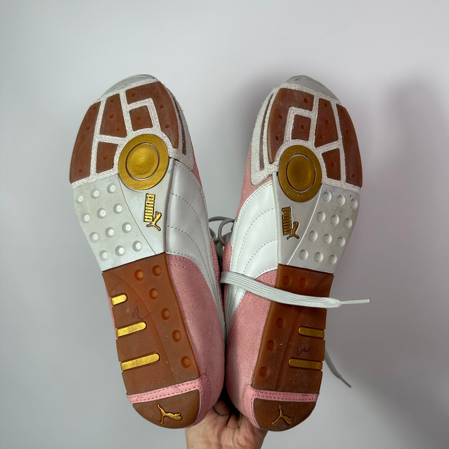 Puma 90s Vintage Pink Boxing Wrestling Boots