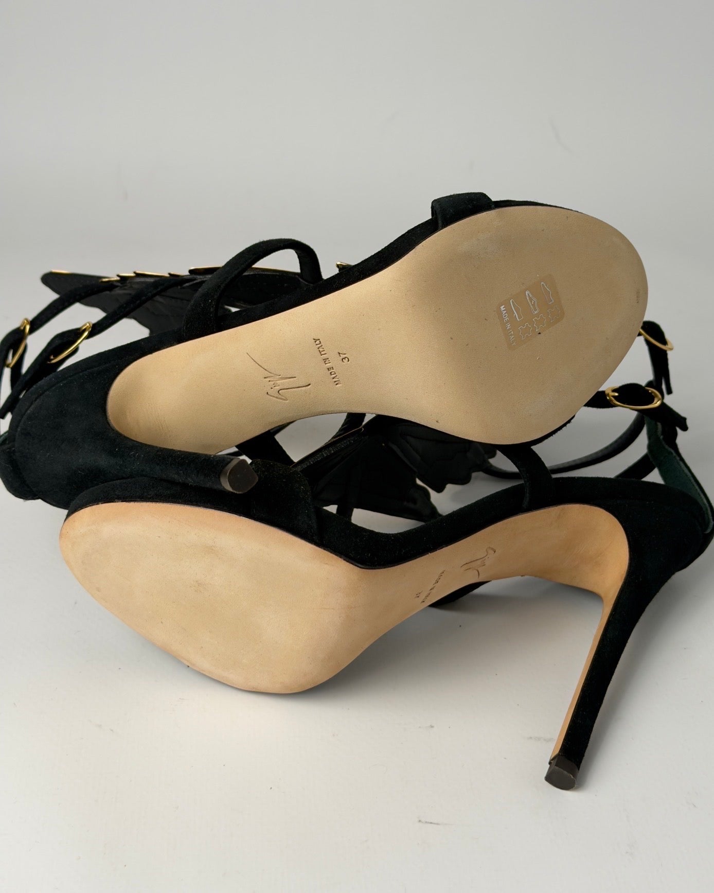 Giuseppe Zanotti Cruel Summer 2.0 Wing Alien Heels — 36 & 37 NWB