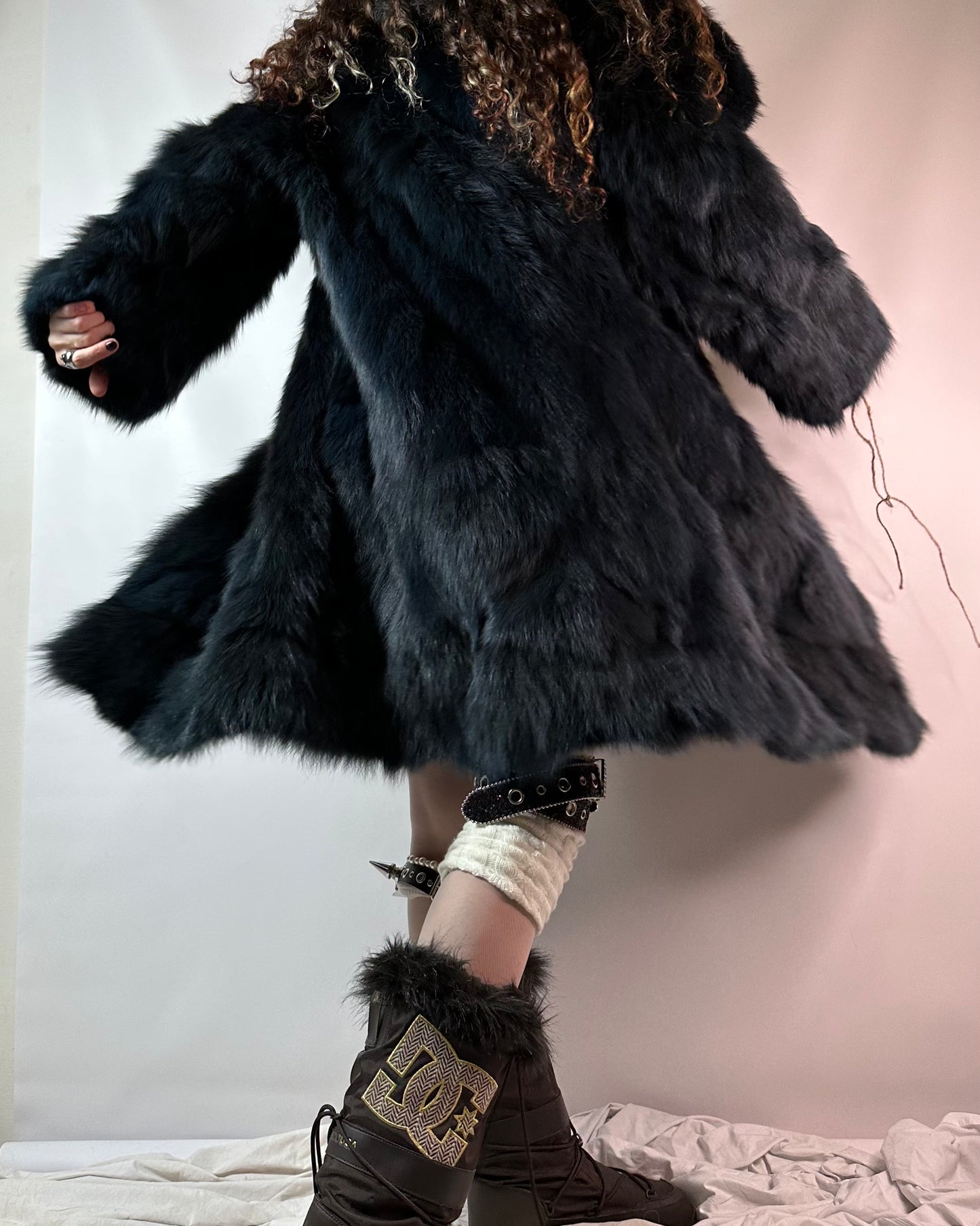 Vintage Midi Fur Coat